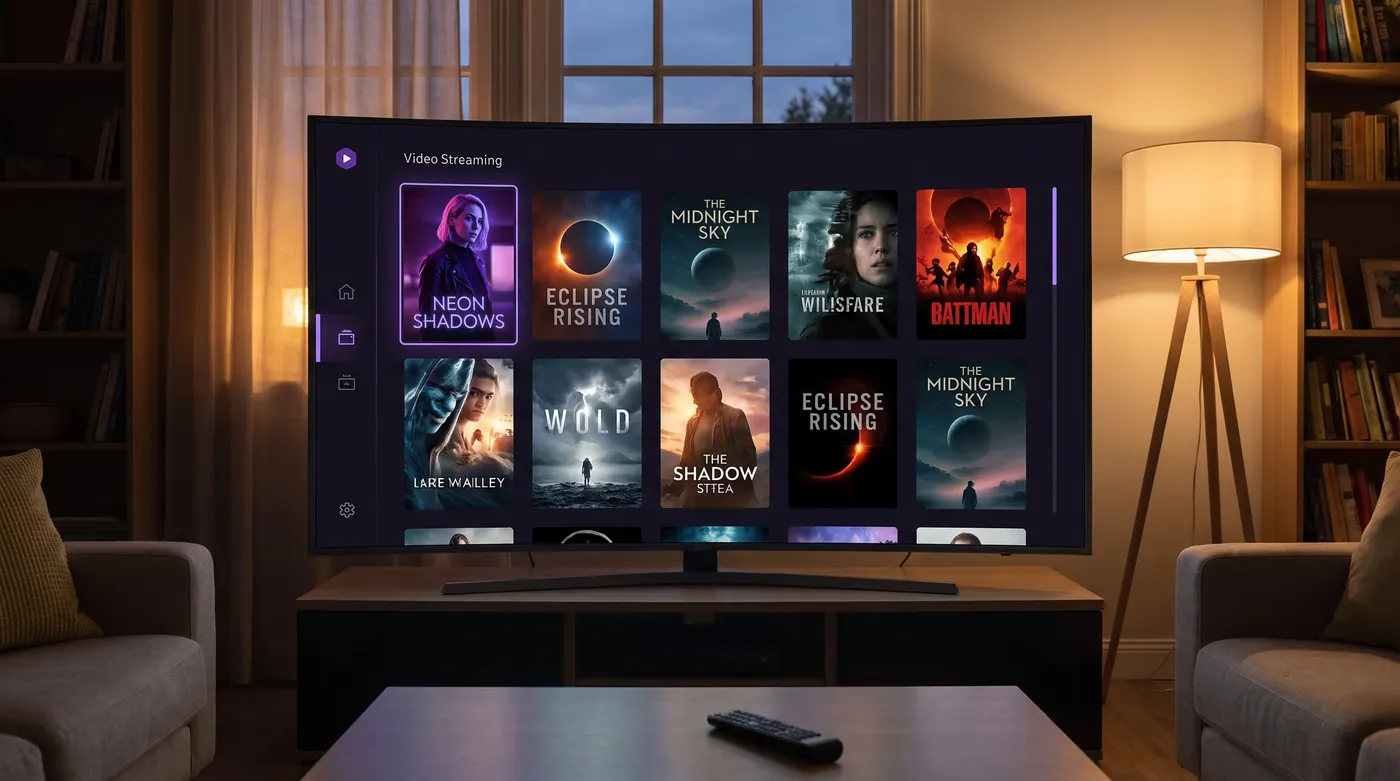 Streaming platform on TV