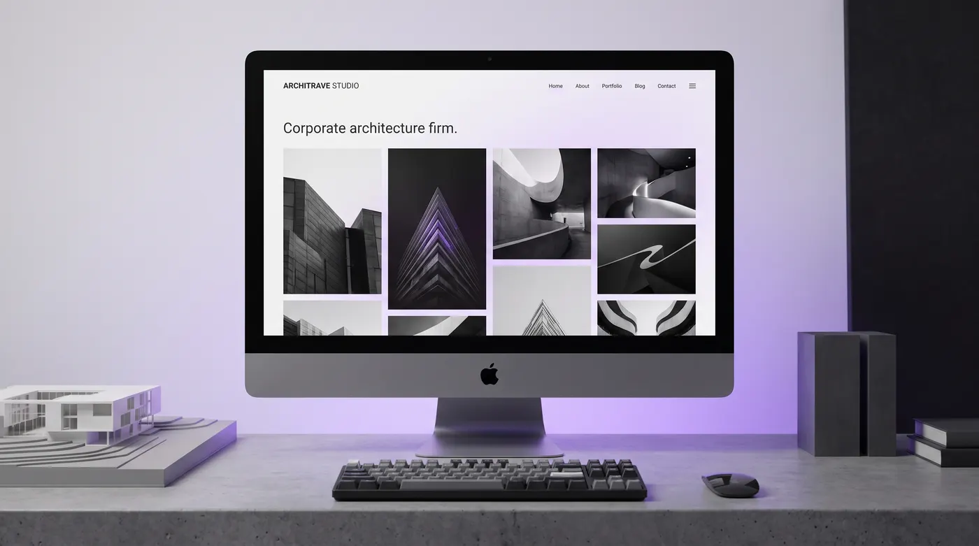 Architecture firm professional website